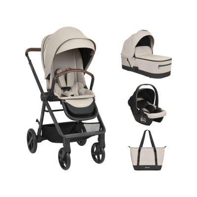Carrito de bebé 3en1 con capazo Mia Beige