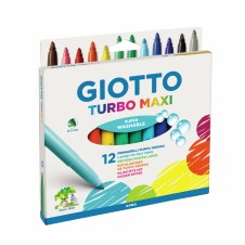 Giotto 8000825075100 rotulador para colorear Multicolor 12 pieza(s)