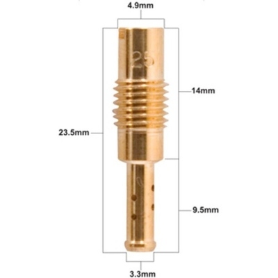 Chiclé de baja Prox 37.5 para Keihin N424-26 SERIES 46.F037.5