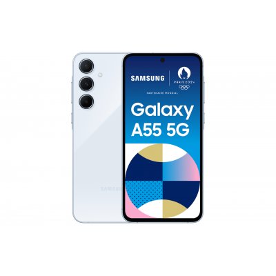 SAMSUNG GALAXY A55 SM-A556B 8+128GB DS 5G AWESOME ICEBLUE OEM