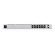 Switch Ubiquiti 16xrj45 Gbe 2xsfp Poe 1u