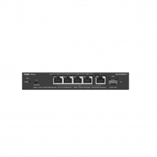 Ruijie Networks RG-ES206MG-P switch Gestionado L2 2.5G Ethernet (100/1000/2500) Energía sobre Ethernet (PoE) Montaje en pared/escritorio Negro