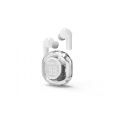 AURICULARES GEMBIRD TWST-01-W TRANSPARENTES BLANCO BT