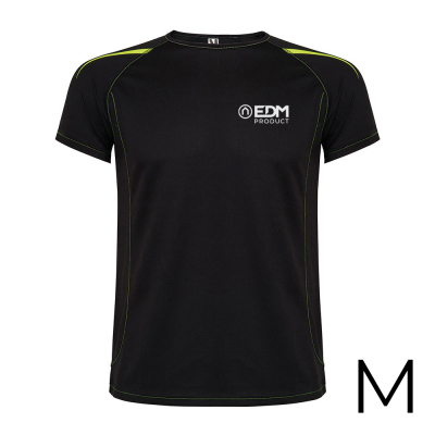 *merchandising* camiseta deportiva negra talla-m roly edm