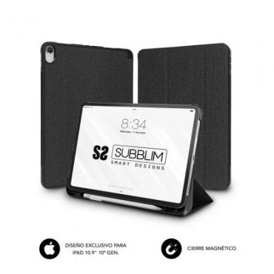 Funda Subblim Shock Case SUBCST-5SC316 para iPad 10ª Generación de 10.9/ Negra