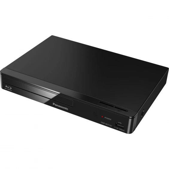 Reproductor Blu-Ray Panasonic DMP-BDT167AG, Full HD 3D, HDMI, USB, LAN, negro - imagen 2