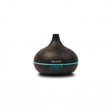 Cecotec Pure Aroma 300 humidificador Ultrasónica 0,3 L Negro, Madera 10 W