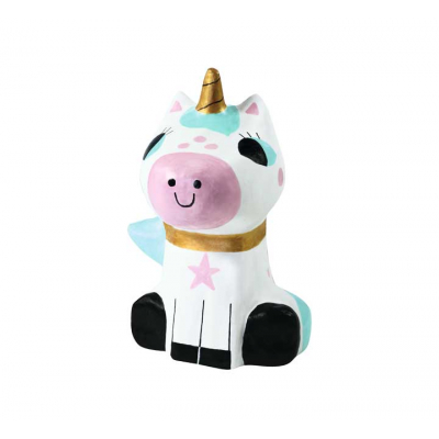 KIT PAP. MACHE NIMO DECO CLF MANDARINE UNICORNIO