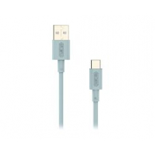 Cable NUBBEH Elisium USB-A/USB-C Turquesa (NBTCABLACT1)