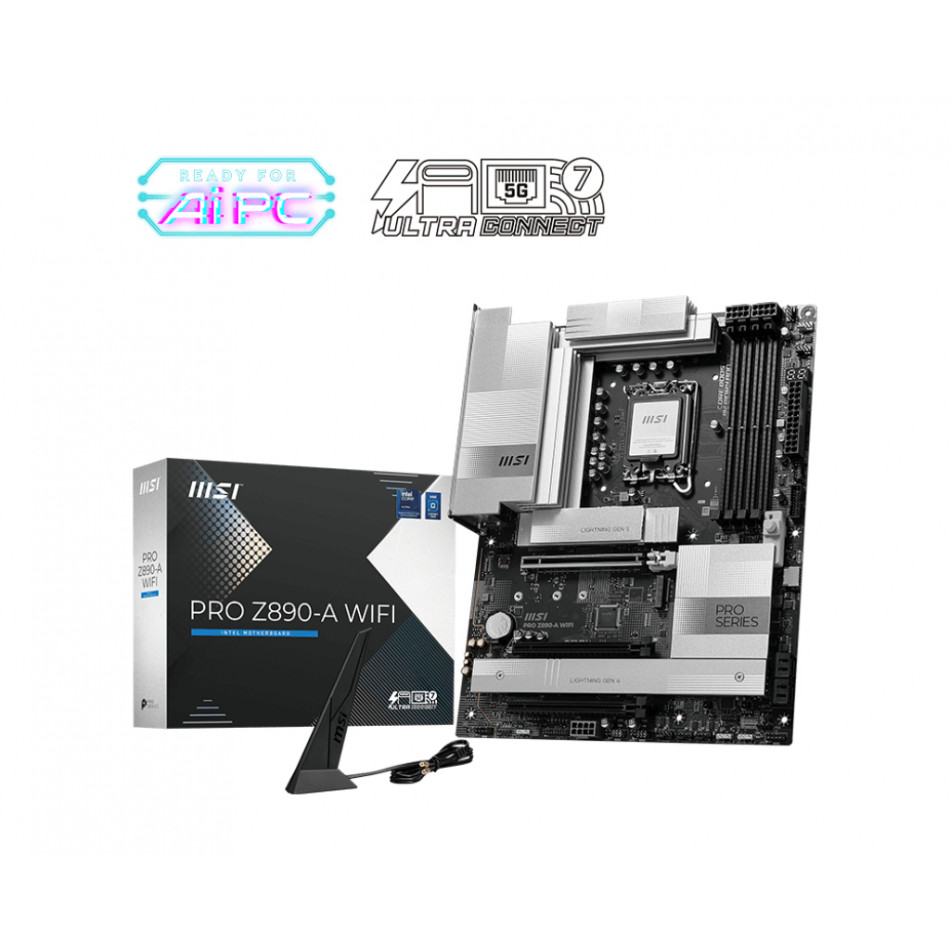 PRO Z890-A WIFI placa base Intel Z890 LGA 1851 (Socket V1) ATX