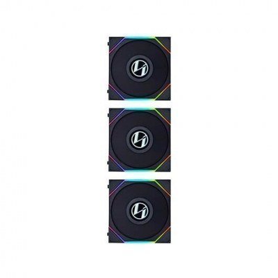 VENTILADOR 120X120 LIANLI UNIFAN TL 120-3PCS LCD BLACK