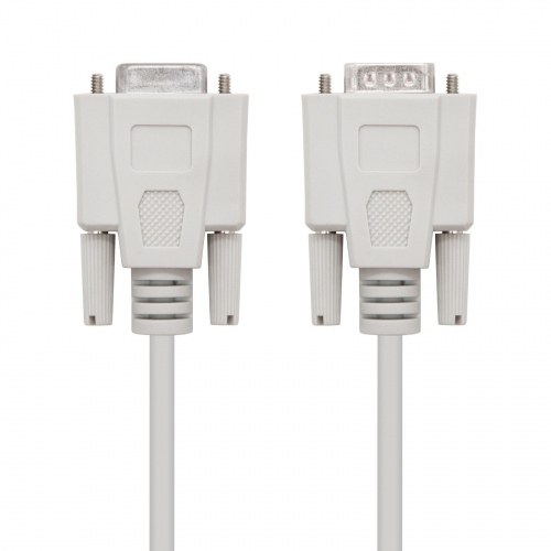 Nanocable Cable SERIE RS232, DB9/M-DB9/H 1.8M