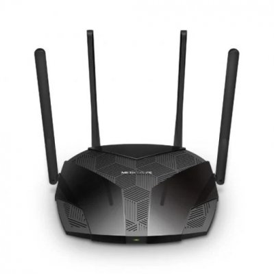 Mercusys Router WiFi 6 Doble Banda AX3000 - 4 Puertos 10/100/1000Mbps - 4 Antenas 5dBi - OFDMA, MU-MIMO
