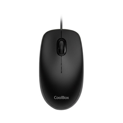 Mouse raton coolbox usb 01 1600 dpi negro