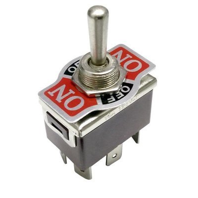 Interruptor Palanca Bipolar 3 posiciones ON-OFF-ON