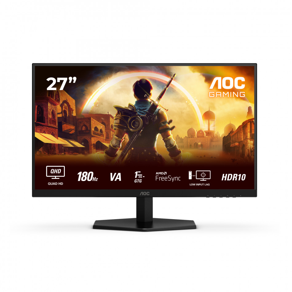 G4 Q27G42XNE pantalla para PC 68,6 cm (27") 2560 x 1440 Pixeles Quad HD LED Negro, Rojo