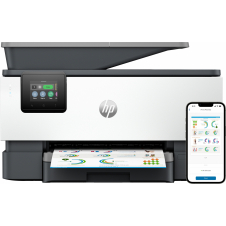 HP OfficeJet Pro Impresora multifunción 9120b, Color, Impresora para Home y Home Office, Imprima, copie, escanee y env?e por fax, Conexión inalámb