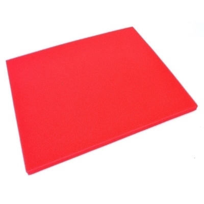 Pliego de espuma roja para filtro de aire (280x330x10mm) ARTEIN AF00000000040 AF00000000040