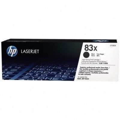 HP CF283X Negro Cartucho de Toner Original - 83X