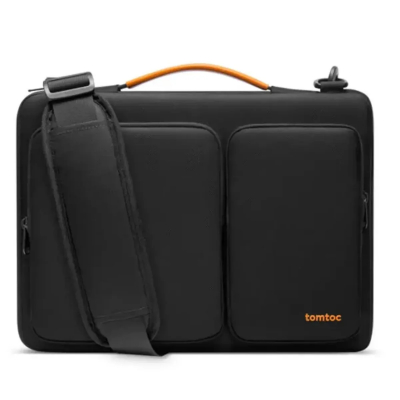 MALETIN PORTATIL 16 TOMTOC DEFENDER A42 BLACK