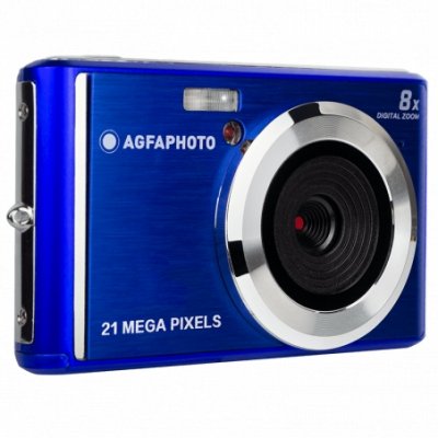 Agfaphoto DC5200 Camara Digital - Sensor CMOS - Zoom Optico 8x - Color Azul
