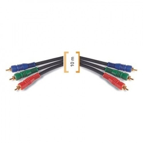 Cable RGB 3 RCA a 3 RCA 10mts DESCONTINUADO