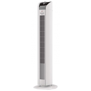 Ventilador de torre S&P ARTIC WIND TOWER M, 90 cm, 40W, 3 velocidades, oscilante, depósito ambientador, asa transporte, malla filtro aire, mandos mecánicos, 790 m3/h, blanco