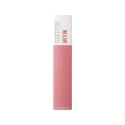 Maybelline Superstay Matte Ink Pintalabios Mate Larga Duración Tono 10 Dreamer Color Nude Rosa