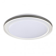 Plafon Yunke 72w 3000-4000-6000k Blanco/Negro 40d Reg.int 6480lm C/remoto