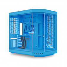 GABINETE HYTE Y70 MILKY BLUEBERRY MILK MEDIA TORRE ATX RISER AZUL