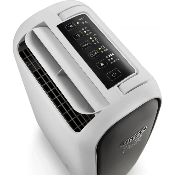 Deshumidificador De'Longhi DNS65, 6 litros/día, 34 dB, drenaje continuo, blanco - imagen 3