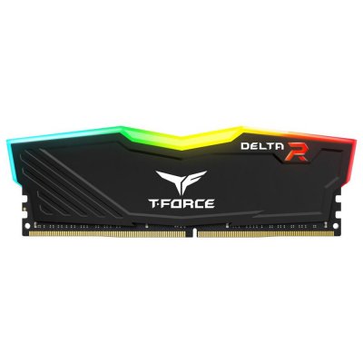 Memoria ddr4 8gb teamgroup delta - 3200mhz - pc4 - 25600 - rgb negro - cl16 - 1.35v
