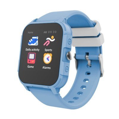 Smartwatch COOL Junior Silicona Azul (Salud, Deporte, Sue?o, IP68, Juegos)