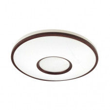 Plafon Perote 60w 3000-4000-6500k Blanco/Marron 5880lm 8x49x49cm C/remoto Y Reg.intensidad