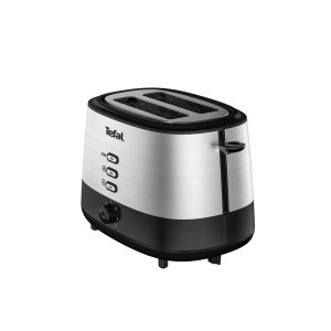 Tostador Tefal TT520D10, 2 ranuras, corto, inox