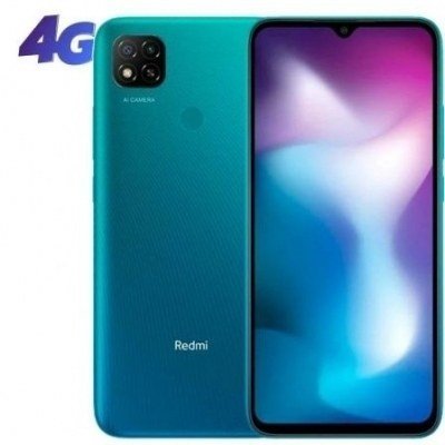 Smartphone Xiaomi Redmi 9C 4GB/ 128GB/ 6.53/ Verde Aurora