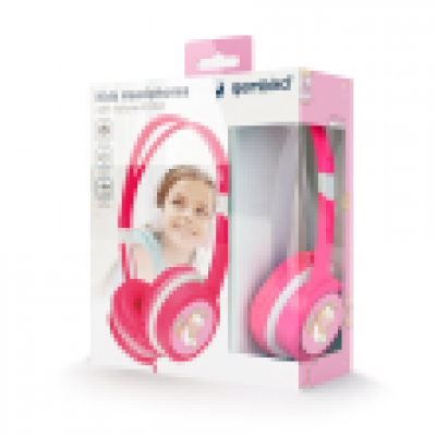 AURICULARES GEMBIRD MHP-JR-PK INFANTIL ROSA ALAMBRICO JACK 3.5MM