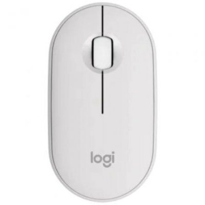 Ratón Inalámbrico Logitech Pebble 2 M350S/ Hasta 1000 DPI/ Blanco