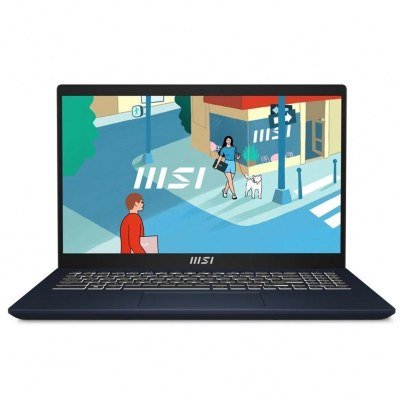 Portatil msi modern 15 b13m - 283es star blue i7 - 1355u - 16gb - ssd 1tb - 15.6pulgadas fhd - w11hp