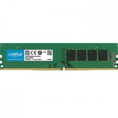 Memoria ram ddr4 4gb crucial - udimm - 2400 mhz - pc4 - 19200 - cl 17 - 1.2v