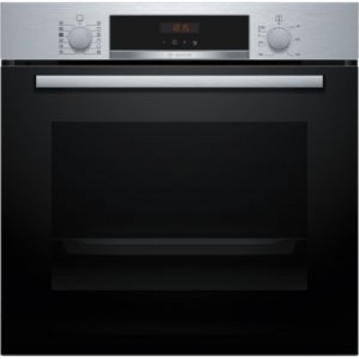HORNO BOSCH HQA574ES3 MULT.8 A+ C/VAPOR PIRO 71L CRIST.NGO INOX