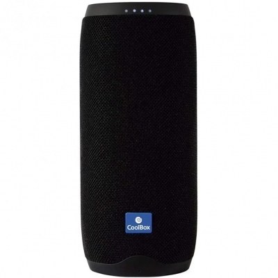 Altavoz bluetooth coolbox coolstone 15 negro 10w