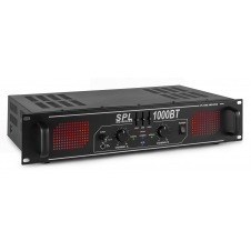 SPL 1000BT Amplificador Leds Rojo BT+EQ Negro