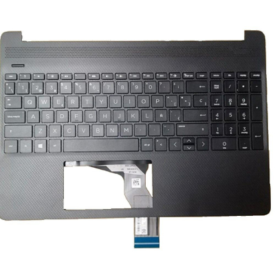 Top case + Teclado compatible para portátil HP 15S-EQ / 15S-FQ Gris oscuro L63579-071
