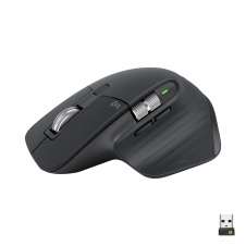Logitech MX Master 3S ratón mano derecha RF Wireless + Bluetooth Í?ptico 8000 DPI