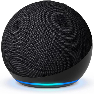 Altavoz inteligente amazon alexa echo dot 5 generacion color negro
