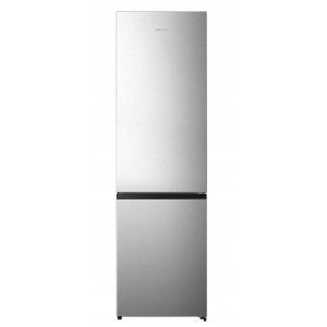 Frigorífico combi Hisense RB440N4ACA, 201.7 x 59.5 x 57.9 cm, No Frost, clase A, 109 kWh año, 35dB, 336 litros, Multi Air Flow, Metal Back, Inverter, reversible, inox