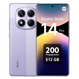 Teléfono móvil Xiaomi REDMI NOTE 14 PRO, 5G, 12GB, 512GB, lavanda