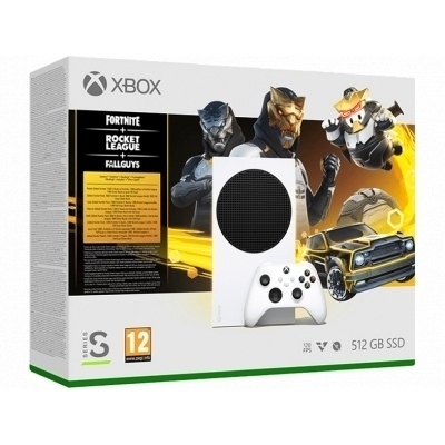 XBOX SERIES S 512Gb GILDED HUNTER (INCLUYE FORTNITE + ROCKET LEAGUE + FALLGUYS)