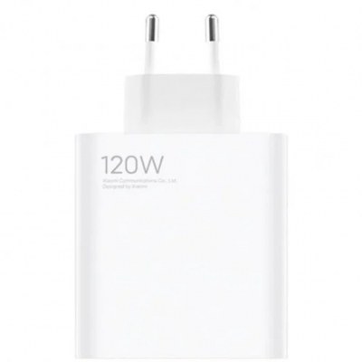 Cargador de pared xiaomi charging combo usb tipo a - 120w - blanco